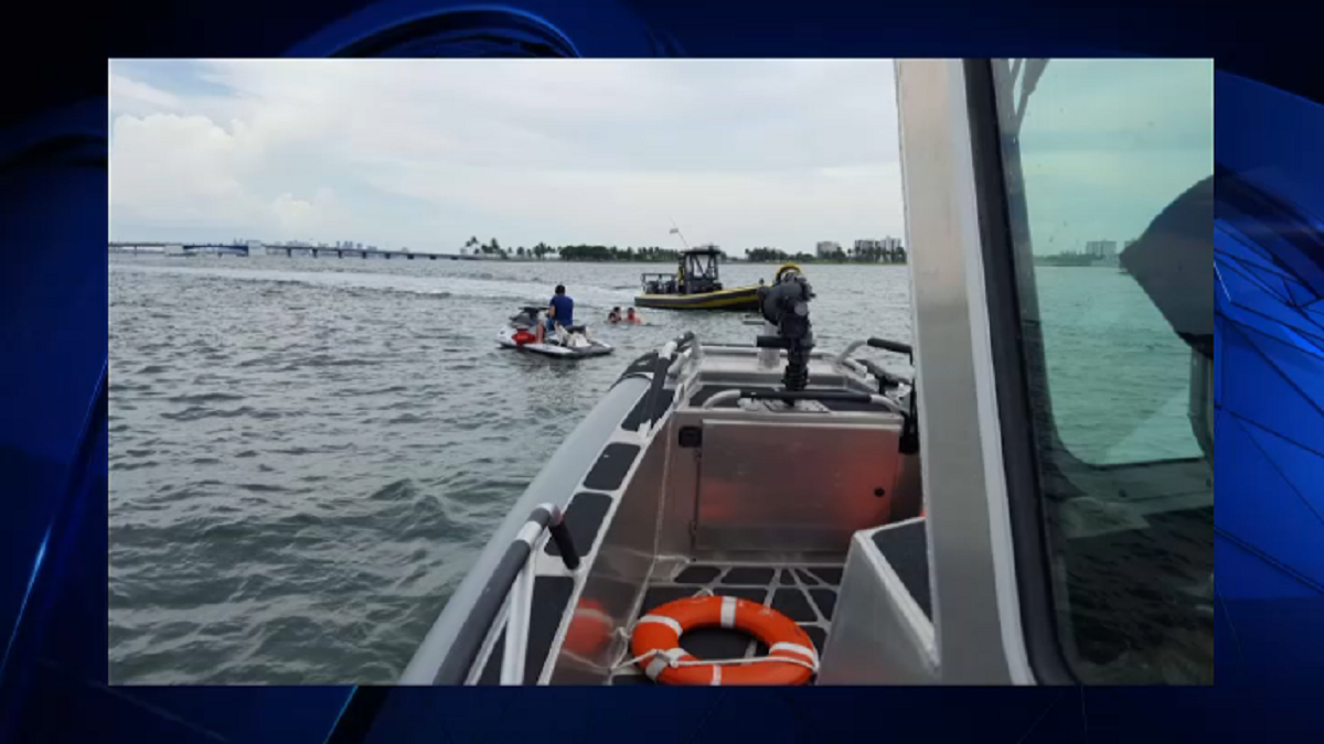 Nine Rescued From Sinking Boat Near Broad Causeway