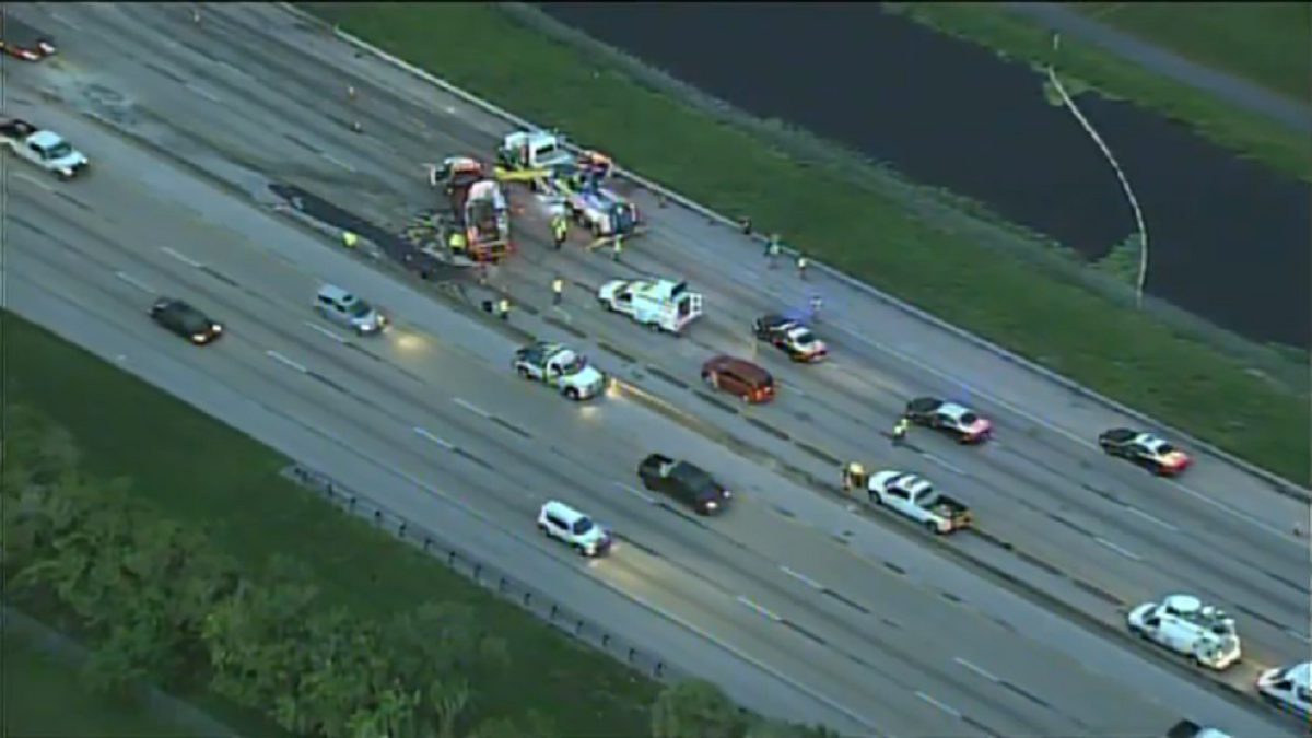 Section of Turnpike in Broward Reopened After Bad Crash