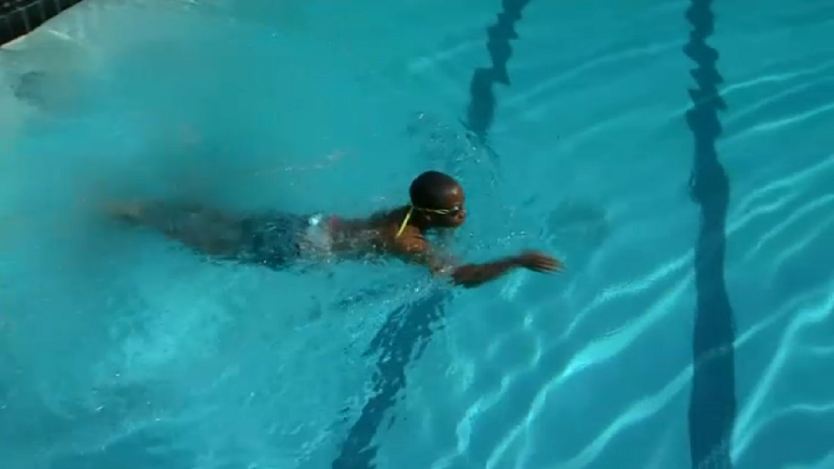 Miami-Dade Firefighters Double As Swim Coaches