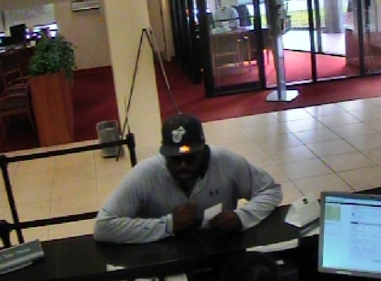 Suspected Bank Robber Strikes in Tamarac