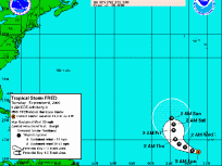 Tropical Storm Fred Forms in the Atlantic