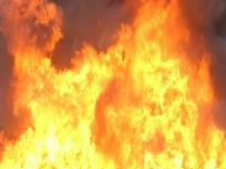 Sleeping Worker Saved from Warehouse Fire
