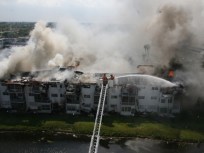Massive Fire Guts Apartment Building