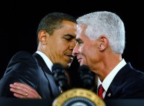 Clueless Crist Didn't Know Obama Came to Town