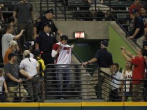 Heroic Heat Jersey Kicked Out of Indians Game