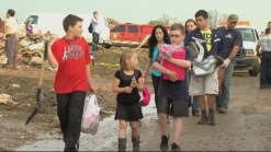 On Day After Oklahoma Tornado, Damage and Recovery Mixed