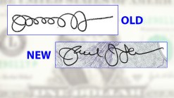 Lew Unveils Less Loopy Signature for Dollar Debut
