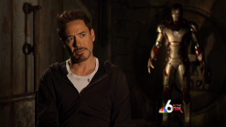 Downey Jr., Paltrow Talk 'Iron Man 3'