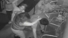 Brutal Bar Brawl Caught On Camera