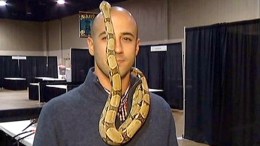 Reporter Takes on Crazy Snake