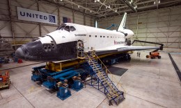Space Shuttle Endeavour at LAX