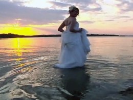 Brides Get Down and Dirty in Photos