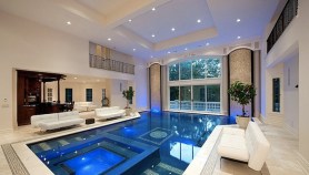 $19M NJ Home Has Living Room Pool