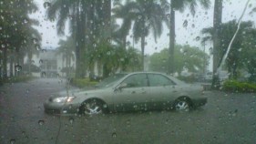 RAW VIDEO: Flooded Roads in Doral