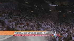 12-Year-Old Singer, a Miami HEAT Good Luck Charm?