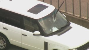 Debris Pierces Vehicle Along Interstate-95