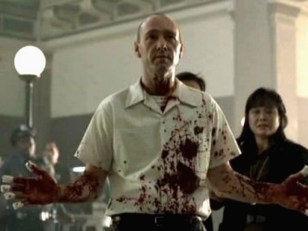 Bloody Man Walks Into Police Station, Confesses