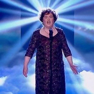 Susan Boyle Hits The Studio