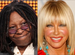 Whoopi Slams Somers Over Swayze Chemo Comment