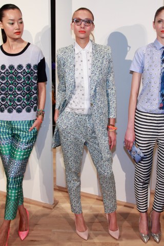 J.Crew Tries Mixed-Up Florals and Smart Suiting for Spring
