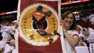 Heat Fans in the Stands: NBA Finals