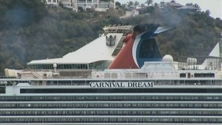RAW VIDEO: Carnival Dream Docked in St. Maarten
