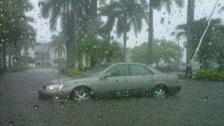 RAW VIDEO: Flooded Roads in Doral