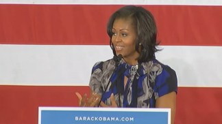 Michelle Obama on 2012 Election, America's Values