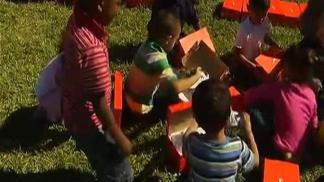 Kids Get 1,000 Pairs of Shoes