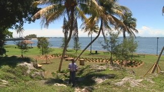 Officials Dedicate Veterans Grove In Brickell