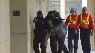 Schools Police Train for "Active Shooter" Scenario