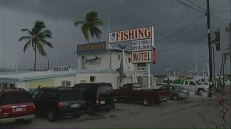 "It's Nothing To Worry About,"  Florida Keys Driver Says of Isaac