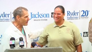 Patients Give Thanks To Their Doctors
