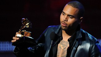 Chris Brown Kiss Kisses His Condo Goodbye