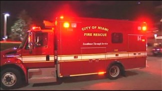 Miami Firefighter Injured After Falling Through Roof