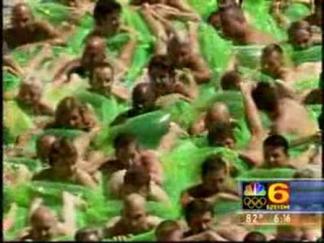 Nude Models Invade Miami Beach