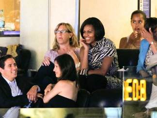 Celebrities in the Stands: Ladies Night Out