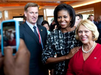 First Lady: Chicago "A City That Works Really Well"
