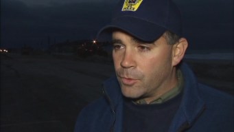 Massive Drainage Effort in Belmar, New Jersey in Sandy's Aftermath