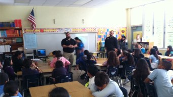 Scientist Visits Miami School Children 