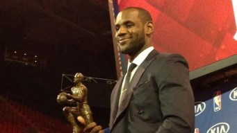 James Wins MVP, 1 Vote Shy of Unanimously 