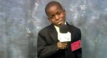 Pint-sized journalist Damon Weaver may soon be a part of the Washington press. The cub reporter has been offered a full ride college scholarship. 