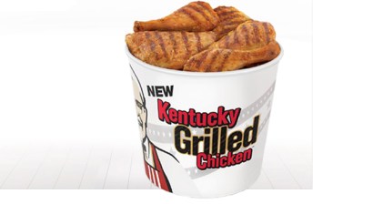 KFC will offer free grilled chicken on Monday.