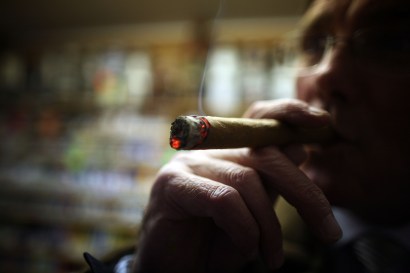 Who wants a hit of this 180-foot cigar?