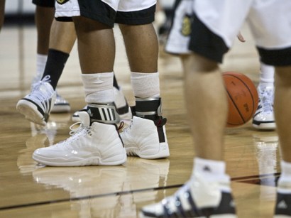 It's just shoes, Marcus. It's not like your feet will melt upon insertion. 