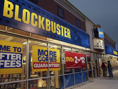 Blockbuster is stepping into the 21st century and getting rid of humans.