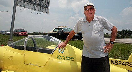 Man, 83, Lands Plane on Expressway