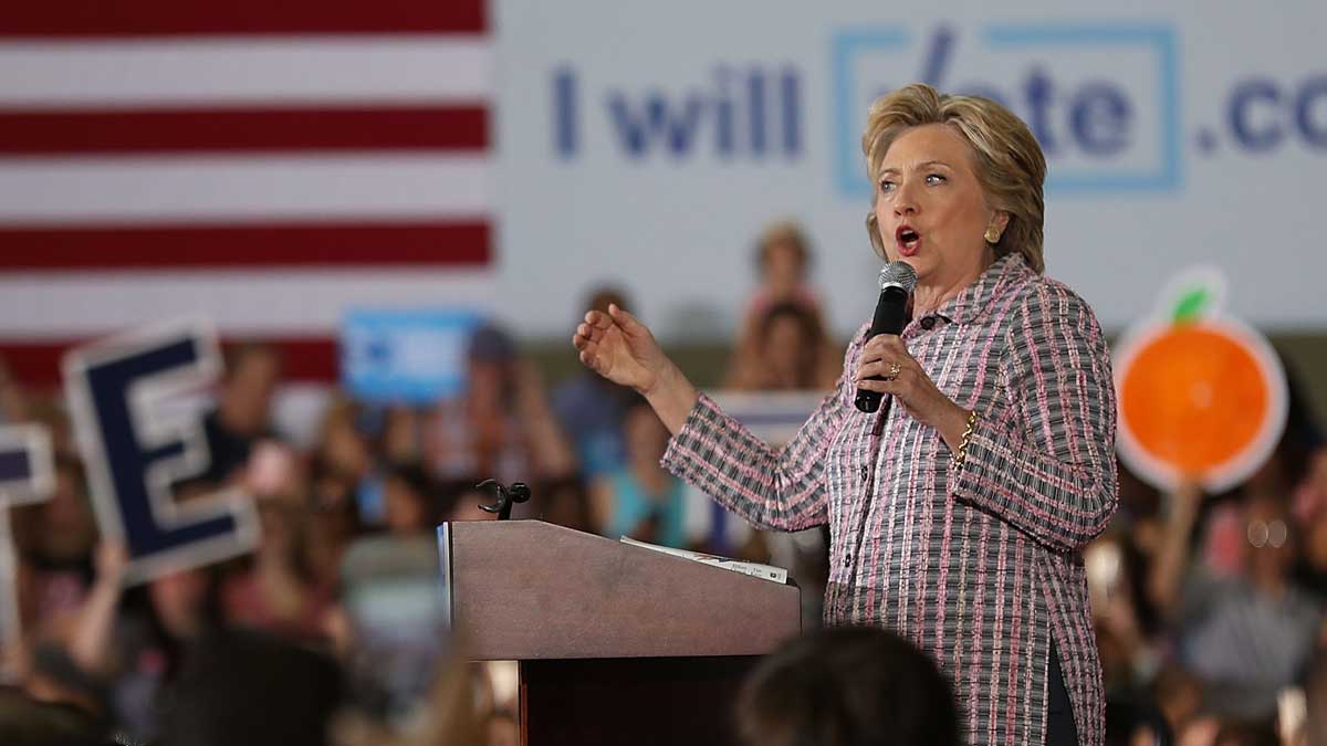 Hillary Clinton Makes Another Stop in South Florida