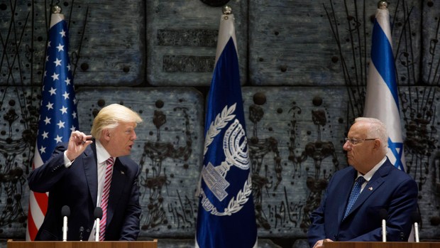 Trump says he didn't mention Israel in meeting with Russians