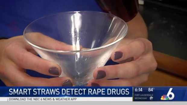 Smart Straws Detect Date Rape Drugs in Drinks